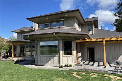 new home landscaping